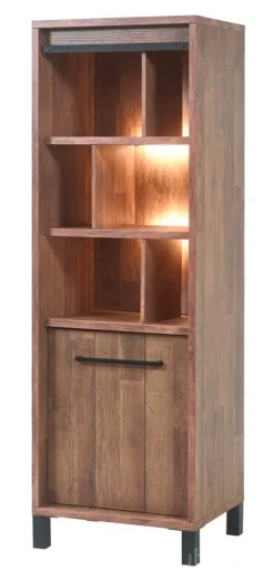 A-Meubel Alphen Kolomkast Rechts Oud Teakhout