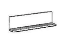 A-Meubel Alphen Muurplank Oud Teakhout