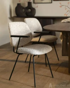 A-Meubel Armstoel Jon - Beige Maywood - 95985