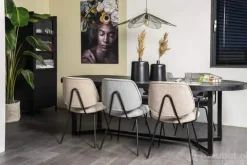 A-Meubel Armstoel Lynn - Beige Fletcher - 95572