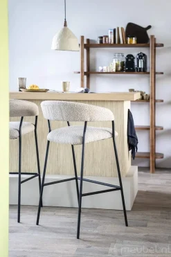 A-Meubel Barstoel Luka - Beige Copenhagen - 95787