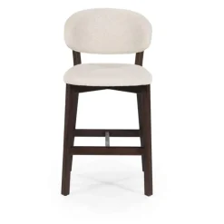 A-Meubel Barstoel Mikky Bruin - Beige Moon - 96258