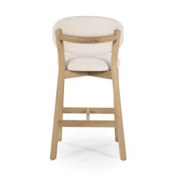 A-Meubel Barstoel Mikky Naturel - Beige Moon - 96256