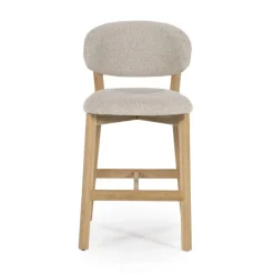 A-Meubel Barstoel Mikky Naturel - Taupe Moon - 96257