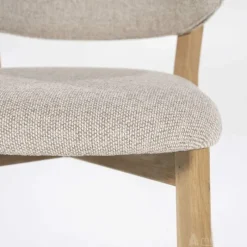 A-Meubel Barstoel Mikky Naturel - Taupe Moon - 96257