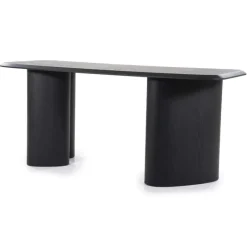 A-Meubel Bartafel Walter - 220cm - Zwart - 96248