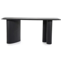 A-Meubel Bartafel Walter - 220cm - Zwart - 96248