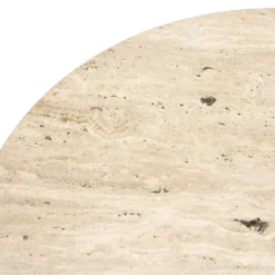 A-Meubel Bijzettafel Aime - 45cm - Beige - 95738