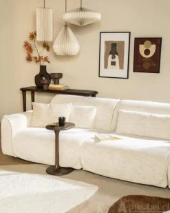 A-Meubel Bijzettafel Fenix - Bruin - 240120