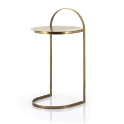 A-Meubel Bijzettafel Garcon 35cm - Goud - 191640