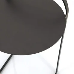 A-Meubel Bijzettafel Garcon 35cm - Zwart - 191641