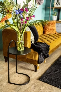 A-Meubel Bijzettafel Garcon 35cm - Zwart - 191641