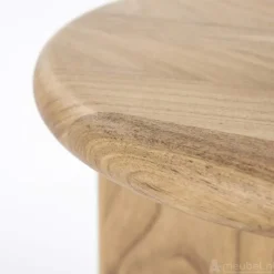 A-Meubel Bijzettafel Leoti Klein - Naturel - 240107