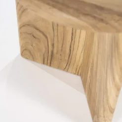 A-Meubel Bijzettafel Leoti Klein - Naturel - 240107