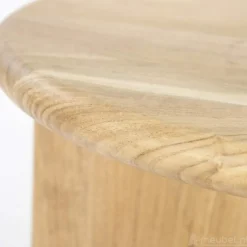 A-Meubel Bijzettafel Leoti Medium - Naturel - 240109