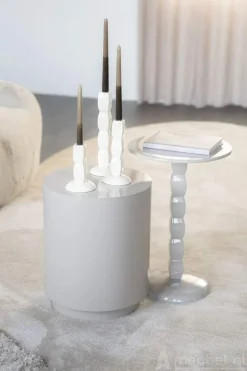 A-Meubel Bijzettafel Mesita - Taupe - 240152