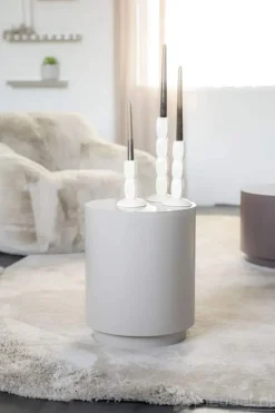 A-Meubel Bijzettafel Mesita - Taupe - 240152