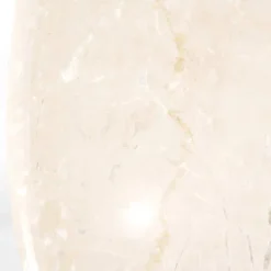 A-Meubel Bijzettafel Sara - 60cm - Beige/Bruin - 95899