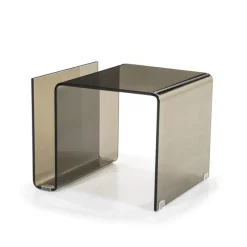 A-Meubel Bijzettafel Shadow - Bruin - 230213