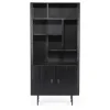 A-Meubel Boekenkast Remi - Zwart- 95733