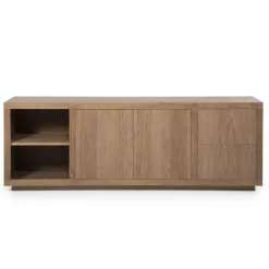 A-Meubel Dressoir Helsinki - 200cm - Lightbruin - 96271