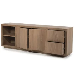 A-Meubel Dressoir Helsinki - 200cm - Lightbruin - 96271