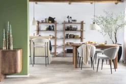 A-Meubel Dressoir Julian 4-deurs - Bruin - 95909