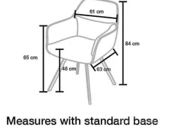 A-Meubel Eetkamerstoel Leo