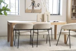 A-Meubel Eetkamerstoel Luka - Beige Copenhagen - 95791