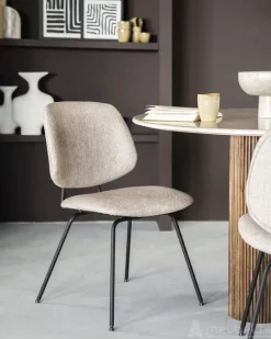 A-Meubel Eetkamerstoel Lynn - Pink Fletcher - 95567