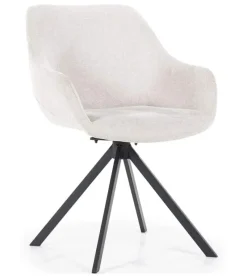 A-Meubel Eetkamerstoel Mamé - Beige Houston - 95840