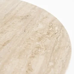 A-Meubel Eettafel Aime - 70cm - Beige - 95740