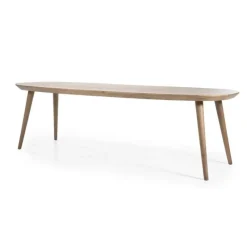 A-Meubel Eettafel Elijah - 260cm - Bruin - 96215
