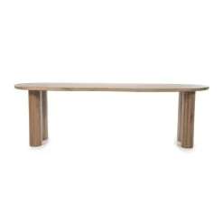 A-Meubel Eettafel Josh - 250cm - Bruin - 96203