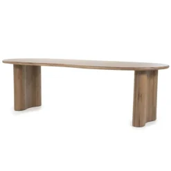 A-Meubel Eettafel Josh - 250cm - Bruin - 96203