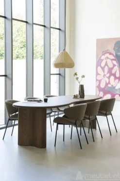 A-Meubel Eettafel Josh - 250cm - Bruin - 96203