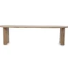 A-Meubel Eettafel Josh - 300cm - Bruin - 96205