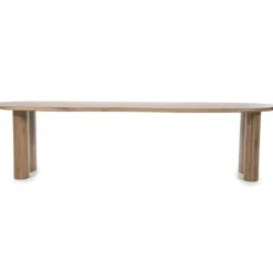 A-Meubel Eettafel Josh - 300cm - Bruin - 96205