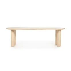 A-Meubel Eettafel Josh - 250cm - Naturel - 96202