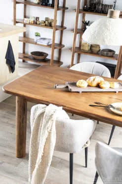 A-Meubel Eettafel Julian - 280cm - Bruin - 95915