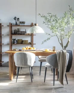 A-Meubel Eettafel Julian - 170cm - Bruin - 95913