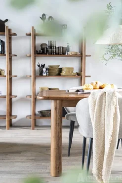 A-Meubel Eettafel Julian - 170cm - Bruin - 95913