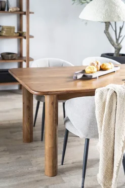 A-Meubel Eettafel Julian - 240cm - Bruin - 95914