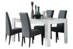 A-Meubel Eettafel Marknesse Wit