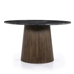 A-Meubel Eettafel Maxim Rond - 130x76cm - 95637