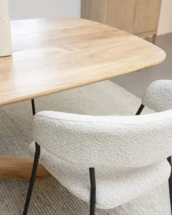 A-Meubel Eettafel Nikki - 280cm - Naturel - 96141