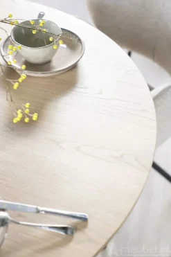 A-Meubel Eettafel Nola - Naturel - 130cm - 96158