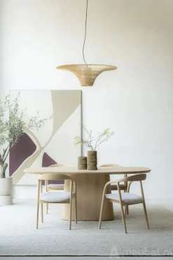 A-Meubel Eettafel Nola - Naturel - 200cm - 96159