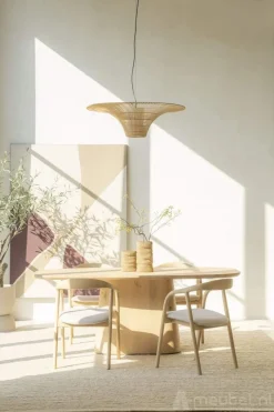 A-Meubel Eettafel Nola - Naturel - 200cm - 96159