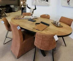 A-Meubel Eettafel Scarlet Ovaal 220cm